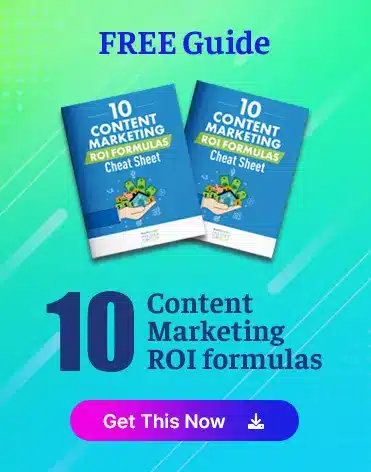 10 Content Marketing ROI Formulas