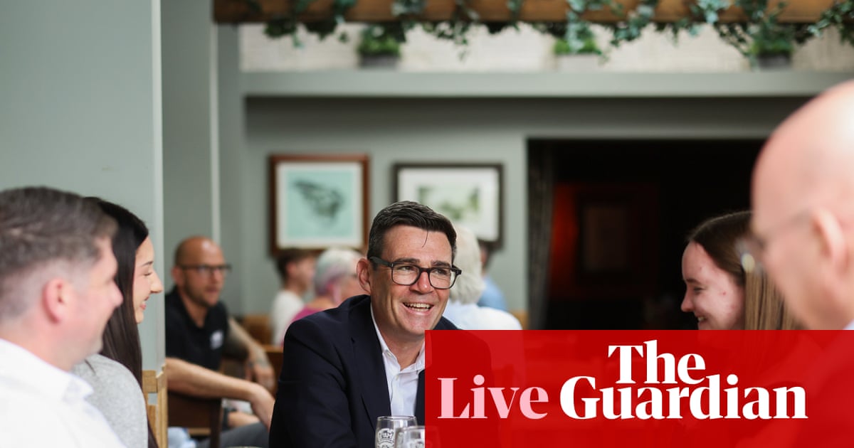 UK politics: Labour minister denies Burnham ‘too blokey’ – as it happened
